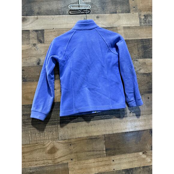 Columbia - Purple - Fleece Zip Up Jacket- Kids Size Medium - Picture 3 of 8